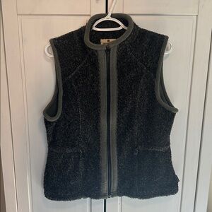Woolrich Gray Fleece Vest